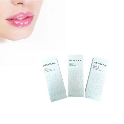 Revolax 1.1ml فیلر پوستی هیالورونیک اسید Fine Deep Subq برای صاف کردن و پر کردن