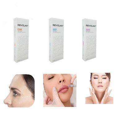 اسید هیالورونیک مایع پرکننده پوستی صورت پلاستیک Revolax
