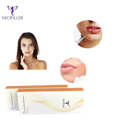 Neofiller 2ml تزریق اسید هیالورونیک پرکننده پوست با Lido