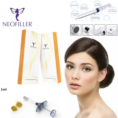 Neofiller 2ml تزریق اسید هیالورونیک پرکننده پوست با Lido