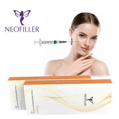 24mg-ml اسید هیالورونیک پرکننده پوست ژل تزریقی تزریق صورت افزایش غلظت بالا