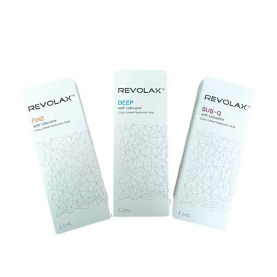 Revolax پرکننده پوست اسید هیالورونیک برای 6 تا 12 ماه اثر راز به یک ظاهر طبیعی و جوان