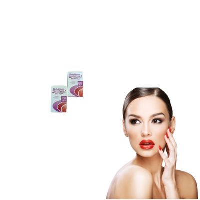 تزریق بوتاکس ضد چین و چروک 100U/ شیشہ برای کاهش چین و چروک