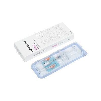 Revolax 1.1ml Hyaluronic Acid Cross Linked Filler برای پر کردن پوست با اسید هیالورونیک