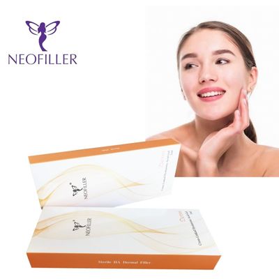 24mg-ml 2ml سرنج پوست اسید هیالورونیک پرکننده پوست ژل تزریقی تقویت جوان سازی صورت