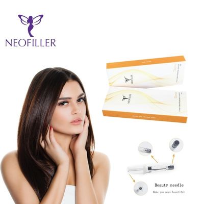 Neofiller 24mg-ml اسید هیالورونیک پرکننده پوست ژل تزریقی کاهش چین و چروک افزایش چهره