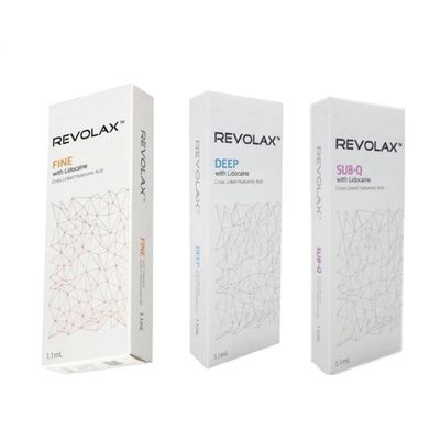 تزریق فیلر پوستی Revolax HA با حجم 1.1 میلیلیتر برای چین و چروک پیشانی