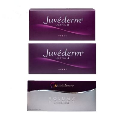 اسید هیالورونیک متقاطع Juvederm Ultra 4 پرکننده پوست ژل اصلاح پیچیدگی های عمیق