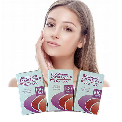فیلرهای پوستی داغ بوتاکس ضد چروک صورت سم بوتولینوم 100 واحد