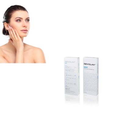 پرکننده پوستی هیالورونیک اسید Revolax، پرکننده کاهش دهنده چین و چروک، راه حل ایده آل برای پوست صاف و جوان و درمان های جوانسازی صورت