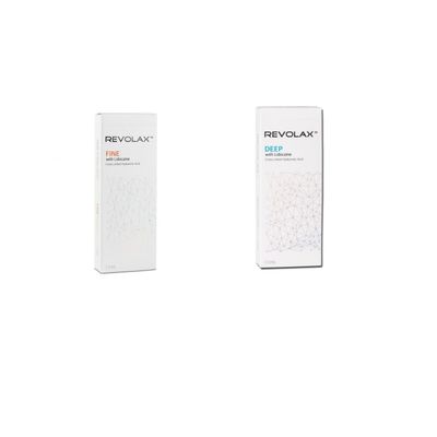 پرکننده پوستی متقاطع Revolax پرکننده پوستی فرمول تزریقی ظریف عمیق Sub-Q برای کاهش خط صورت و بازگرداندن حجم