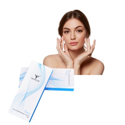 Neofiller Cross-Linked 2ml Hyaluronic Acid Filler Dermal Deep Line Contour Nose Gel تزریق شده برای افزایش زیبایی صورت