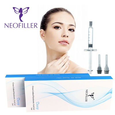 9-12 Months Longevity Hyaluronic Acid Filler for Hypodermic Injection by Professional