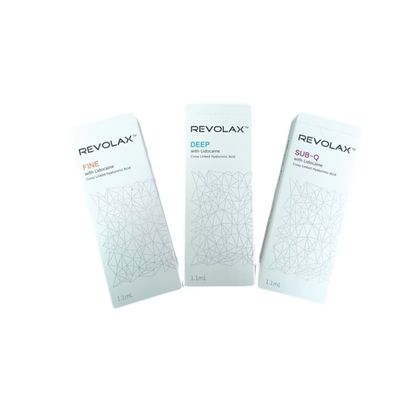 Get Long-Lasting Results with Revolax Dermal Filler 6-12 Months of Hyaluronic Acid Infusion