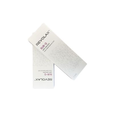فیلر پوستی Revolax با هیالورونیک اسید با ماندگاری ۶ تا ۱۲ ماه و عمر مفید ۲ ساله در بسته بندی سرنگ