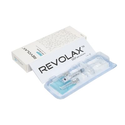 1.1ml Revolax Filler Dermal با غلظت 24mg/ml HA برای 9 تا 12 ماه تزریق اسید هیالورونیک ضد چروک