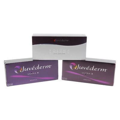 محلول افزایش حجم با ظاهر طبیعی هیالورونیک اسید هیالورونیک پرکننده پوستی بدن صورت Juvederm