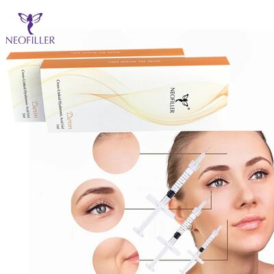 Neofiller Youthful Glow 24mg-ml اسید هیالورونیک پرکننده پوست ژل تزریقی 9 تا 12 ماه طول عمر تزریق زیر پوست