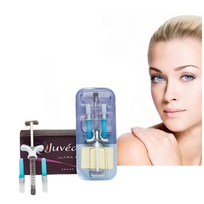 افزونه لب Juvederm پرکننده پوستی اسید هیالورونیک متقاطع راه حل پر کردن طولانی مدت