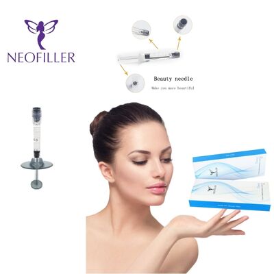 Neofiller 24mg-ml اسید هیالورونیک پرکننده پوستی شیرینی استریل ژل تزریقی تزریق صورت
