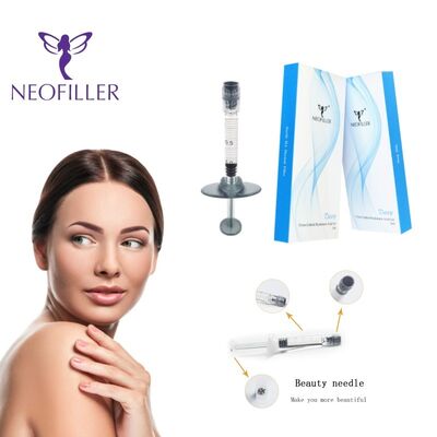 Neofiller 24mg-ml اسید هیالورونیک پرکننده پوستی شیرینی استریل ژل تزریقی تزریق صورت