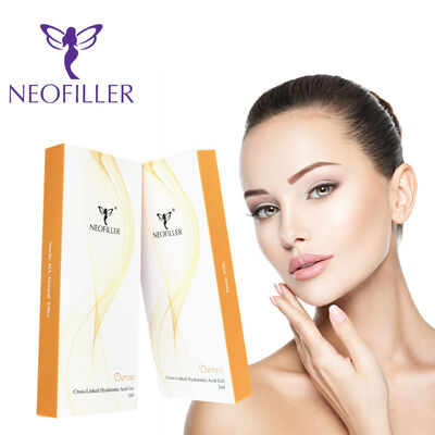 24mg-ml Hyaluronic Acid Dermal Filler Cross-Linked Injectable Gel 9-12 ماه طول عمر افزایش حجم صورت
