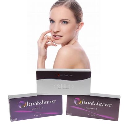 بازسازی حجم Juvederm پرکننده پوست اسید هیالورونیک ژل تزریقی افزایش ظاهر طبیعی