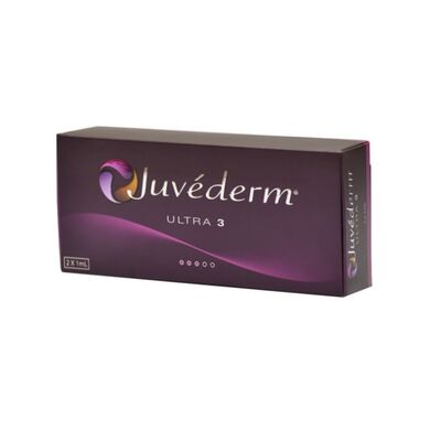 Juvederm Filler Dermal با اسید هیالورونیک متقاطع برای نتایج طولانی مدت در 2*1ml سرنگ ها