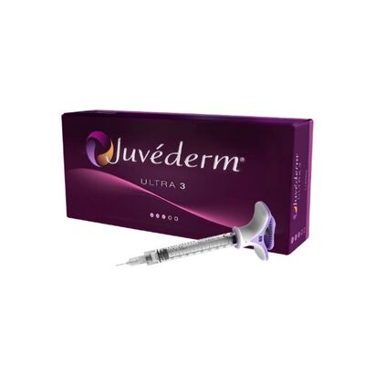 پر کردن Juvederm پرکننده پوستی اسید هیالورونیک ژل تزریقی حجم صورت افزایش شکل