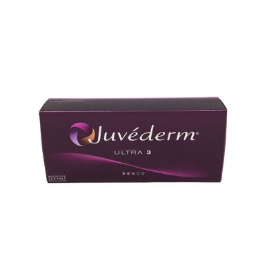 پر کردن Juvederm پرکننده پوستی اسید هیالورونیک ژل تزریقی حجم صورت افزایش شکل
