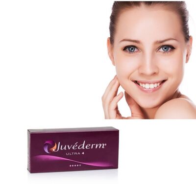 اصلاح چین و چروک Juvederm پرکننده پوستی اسید هیالورونیک ژل تزریقی درمان صاف کننده طولانی مدت