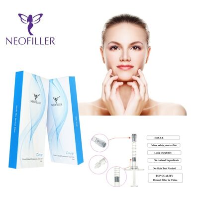 24mg-ml فیلر پوستی هیالورونیک اسید 1ml تزریقی هیپودرمیک کاهش چین و چروک ژل تزریقی کانتورینگ صورت