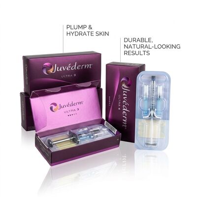 ژل Juvederm Dermal Filler ضد چین و چروک محصول طراحی شده برای صاف کردن چین و چروک صورت برای حرفه ای