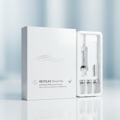 ضد پیری Revolax Dermal Filler Deep Sub- q محصول تزریقی ظریف OEM برای صاف کردن طبیعی پوست و افزایش حجم