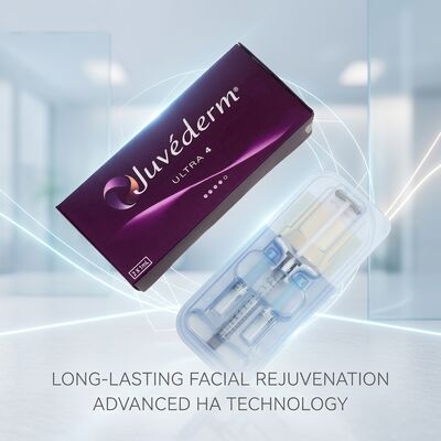 فرمولاسیون ژل Juvederm Dermal Filler 2 برابر حجم 1 میلی لیتر عمق تزریق زیرپوستی مناسب برای کاربردهای آرایشی پزشکی
