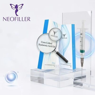 Neofiller Cross-linked Hyaluronic Acid Dermal Filler Injectable Gel Lip Enhancement Rejuvenation Formulary فرمول تزریق ژل لبه افزون کننده جوانه های جوان کننده صورت
