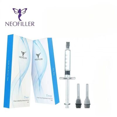 Neofiller Cross-Linked Hyaluronic Acid Filler جل تزریقی ژل چانه پرکننده لب افزایش حجم صورت