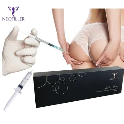 Neofiller صورت اسید هیالورونیک پرکننده پوستی لب ها بینی گونه ژل تزریقی هیدراتاسیون طولانی مدت بافت صاف
