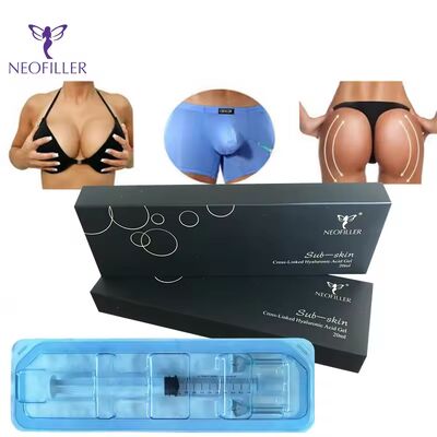 Neofiller صورت اسید هیالورونیک پرکننده پوستی لب ها بینی گونه ژل تزریقی هیدراتاسیون طولانی مدت بافت صاف
