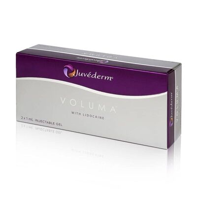 فیلر پوستی ضد چروک Juvederm 1ml سرنگ 1ml 2 سرنگ حرفه ای برای کانتورینگ و کاهش چین و چروک صورت