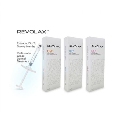 پرکننده پوستی Sub-Q Revolax مناسب برای تزریق عمق متوسط تا عمیق پوست را بهبود می بخشد