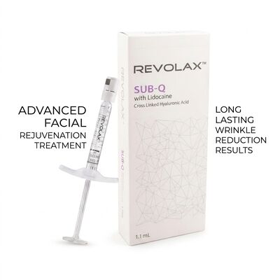 24mgml Revolax Dermal Filler InjectionDeepness Mid To Deep Dermis Concentration 20 Mgml راه حل برای افزایش حجم صورت
