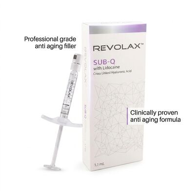 پرکننده پوستی Sub-Q Revolax مناسب برای تزریق عمق متوسط تا عمیق پوست را بهبود می بخشد