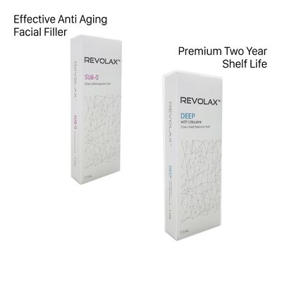 اسید هیالورونیک Revolax Dermal Filler محلول ایمن تزریقی برای شکل دادن صورت کاهش چروک و رطوبت پوست