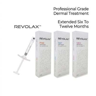 اسید هیالورونیک Revolax Dermal Filler محلول ایمن تزریقی برای شکل دادن صورت کاهش چروک و رطوبت پوست