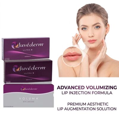 حجم سرنگ 2 1 میلی لیتر در هر جعبه Juvederm Voluma Filler Safety Facial Contouring فیلر تزریقی تزریقی برای افزایش حجم