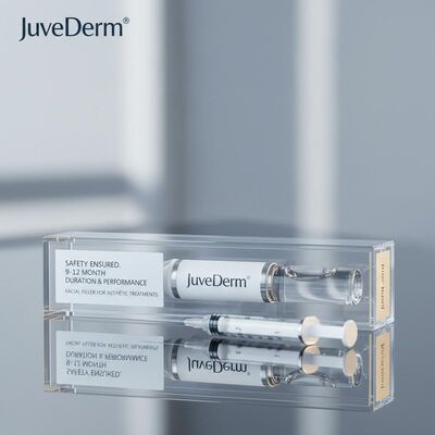 ایمنی تضمین شده Juvederm Facial Filler که مدت زمان 9 تا 12 ماه و عملکرد برای درمان های زیبایی را ارائه می دهد