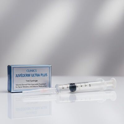 کلینیک های Juvederm Ultra Plus Filler 1ml سرینج حجم پرکننده پوستی تزریقی برای چروک های صورت و بازسازی حجم