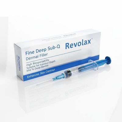 پرکننده پوستی Sub-Q Revolax مناسب برای تزریق عمق متوسط تا عمیق پوست را بهبود می بخشد