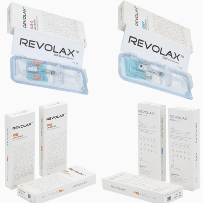 پرکننده پوست نرم و انعطاف پذیر Revolax پرکننده پوست از یخچال اجتناب کنید شرایط ذخیره سازی ایده آل برای کاربردهای پزشکی